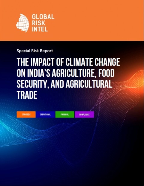 The Impact of Climate Change on India’s Agriculture, Food Security, and ...